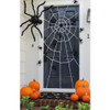 RugSmith White Pumpkin Faces Doormat, 18" X 30" 