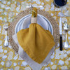 Couleur Nature Forest Harvest Grey & Mustard Tablecloth -71 x 128