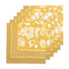 Couleur Nature Forest Harvest Grey & Mustard Napkins - Set of 6