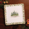 Arte Italica Natale Square Signed Platter Arte Italica Natale Square Signed Platter
