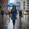 Van Gogh Starry Night Folding Umbrella