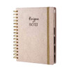 Victoria's Journals Recipe Notebook with Dividers, Rosegold