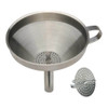 Norpro Stainless Steel Funnel with Removable Strainer 