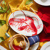 Caskata Lobster Large Oval Rimmed Serving Platter Caskata Lobster Large Oval Rimmed Serving Platter