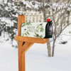 MailWraps Mailbox Cover, Winter Chickadee