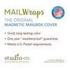 MailWraps Mailbox Cover, Winter Chickadee