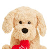 Warmies Be Mine Golden Dog Microwaveable Lavender Scented Stuffed Animal