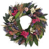 Andaluca Newport Fuchsia Floral Wreath