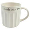 Boston Warehouse 18-OZ Bistro Mug, Made With Love