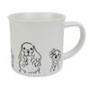 Boston Warehouse 18-Oz Dog Mugs, White, Boston Warehouse 18-Oz Dog Mugs, White,