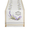 DII Lavender Garland Embellished Table Runner