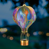Regal Art Swirl Balloon Solar Lantern, LG-Orange
