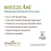 Studio M BreezeArt Garden Flag, Butterfly Dance