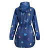 Galleria Soft Shell Raincoat, Butterfly, Navy Blue