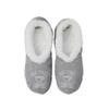 Faceplant Dreams But First Coffee Women's Plush Footsies Slippers 
