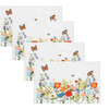 DII Design Imports Wildflower Meadow Embellished Placemats, Set of 4 DII Design Imports Wildflower Meadow Embellished Placemats, Set of 4