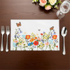 DII Design Imports Wildflower Meadow Embellished Placemats, Set of 4 DII Design Imports Wildflower Meadow Embellished Placemats, Set of 4