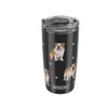  Serengeti 20 oz Stainless Steel Tumbler with Spill Proof Lid, Bull Dog 
