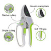 Garden Guru 2 in 1 Ratchet Hand Pruning Shears