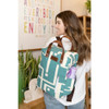 Maika Zippered Backpack with Laptop Compartment - Malibu