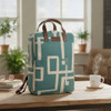 Maika Zippered Backpack with Laptop Compartment - Malibu