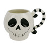 Boston Warehouse Halloween Skull Stripes 18-OZ Mug  Boston Warehouse Halloween Skull Stripes 18-OZ Mug