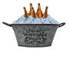 Boston Warehouse 13" Galvanized Ice or Candy Bucket, Witches Brew