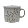 Boston Warehouse Embossed Pumpkins 24-Oz Souper Mugs, Set of 2 Boston Warehouse Embossed Pumpkins 24-Oz Souper Mugs, Set of 2