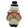 Boston Warehouse 7" Hinged Jar Pilgrim Turkey