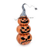  Zaer Ltd. 31" Tall Iron Jack-O-Lantern Totem Pole