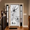Heritage Lace Tangled Halloween Scenic Panel Curtain, Black, 38" x 84"