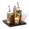 Intrada Italy Cucina Italian Oil Vinegar Salt and Pepper Set Intrada Italy Cucina Italian Oil Vinegar Salt and Pepper Set