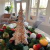 Drew Derose Snowflaked Gingerbread LED Christmas Tree