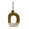 Boston Warehouse 6-In Circular Stoneware Candlestick Holder