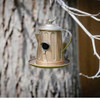 Zaer Ltd. International Hanging Antique Copper Teapot Birdhouse, Tea Kettle Zaer Ltd. International Hanging Antique Copper Teapot Birdhouse, Tea Kettle