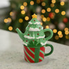 Boston Warehouse Christmas Tree and Present Tea-for-1 Teapot and Mug