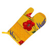 Tissus Toselli Oven Mitt, Poppy Yellow