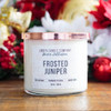 Linden Candle Company 16-oz Frosted Juniper Soy Candle