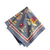Couleur Nature Pansy Red/Grey Napkins, Set of 6 (30-13-5)