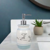 Young's Ceramic Lake Cabin Soap Dispenser