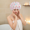 Spa Sisters Hearts Bouffant Shower Cap