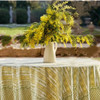 Couleur Nature Provence Avignon Pistache Tablecloth, 71 x 106