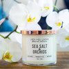 Linden Candle 16-oz Sea Salt & Orchids Scented Soy Candle