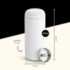 Fellow Carter 16-Oz Move Mug with Splash Guard by Fellow, Matte White