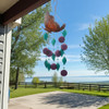 Sunset Vista Designs Butterfly Seaglass Wind Chime 95027