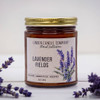 Linden Candle Blooming Lavender Fields 9oz Organic Floral Soy Candle.