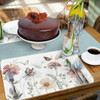 CounterArt Reversible Plastic Placemats, Country Weekend, Set of 4