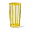 Tag Villa 22-Oz Acrylic Tumbler, Yellow, Set of 6