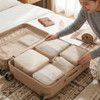 Accity Travel Organizer Cubes, Set of 6, Beige