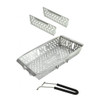 Proud Grill UltraVersatile Stainless Steel Grill Basket Detachable Handle & Movable Dividers